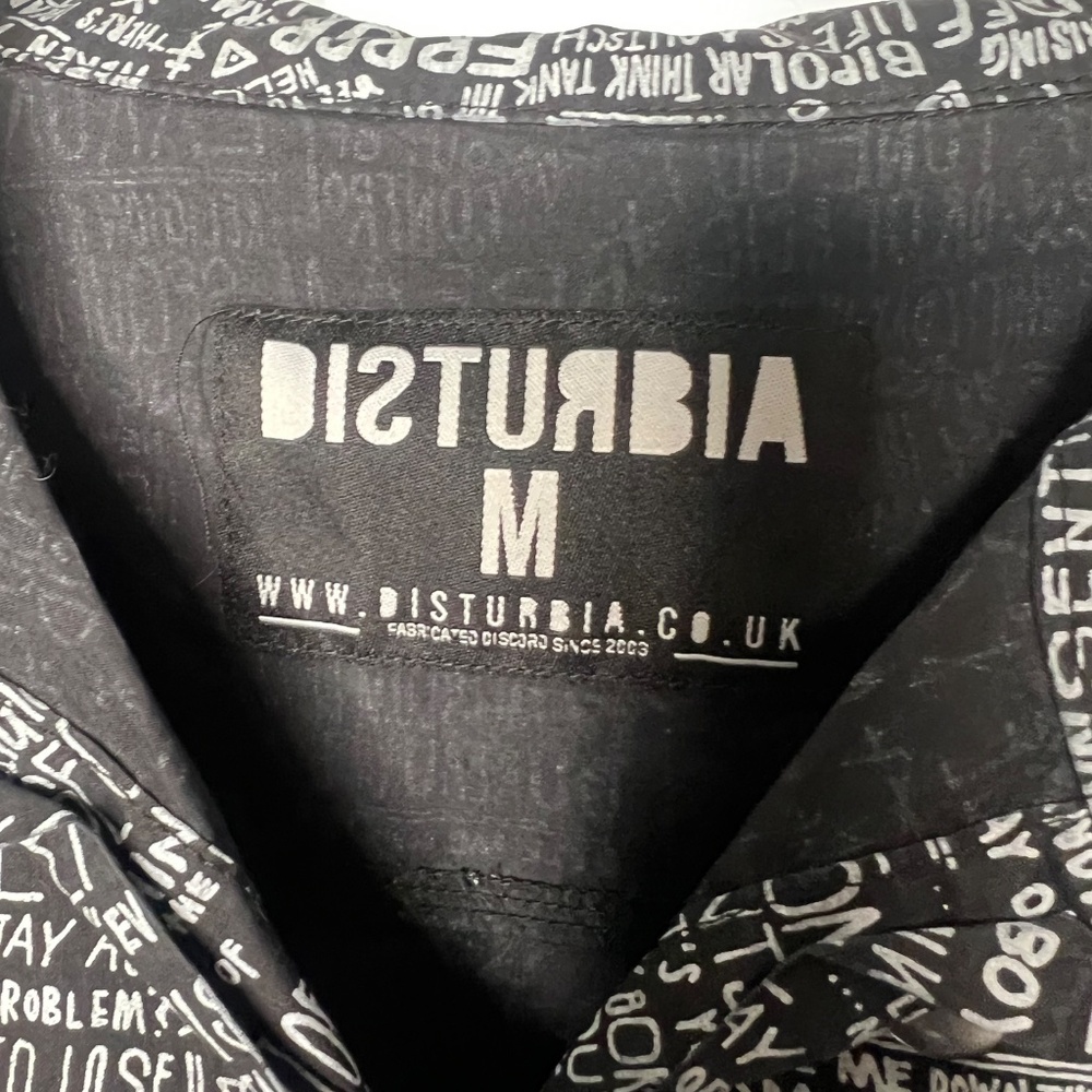 Disturbia Black and White Graphic Dress - Picture 3 of 7